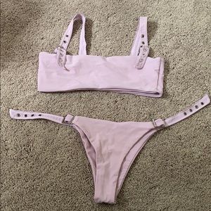Light pink bikini set